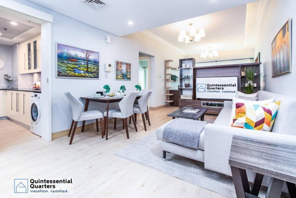 Downtown Cozy Home + Partitioned Living Room Ντουμπάι Εξωτερικό φωτογραφία