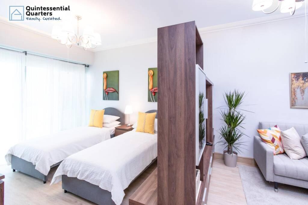 Downtown Cozy Home + Partitioned Living Room Ντουμπάι Εξωτερικό φωτογραφία