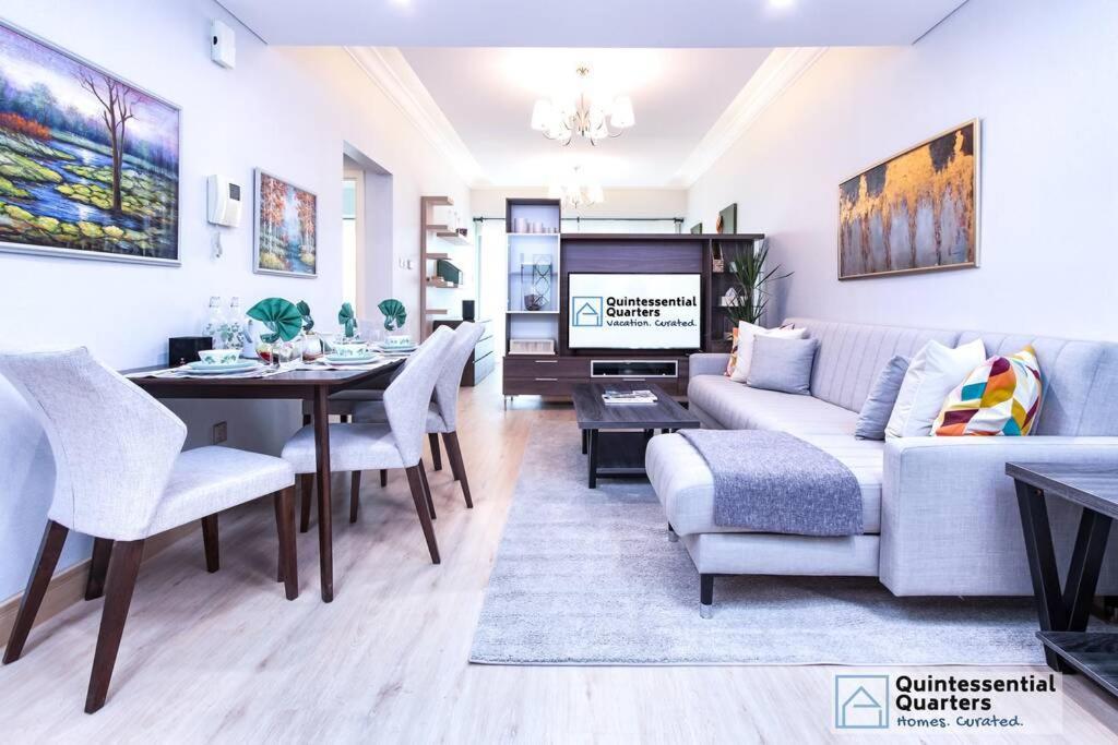 Downtown Cozy Home + Partitioned Living Room Ντουμπάι Εξωτερικό φωτογραφία